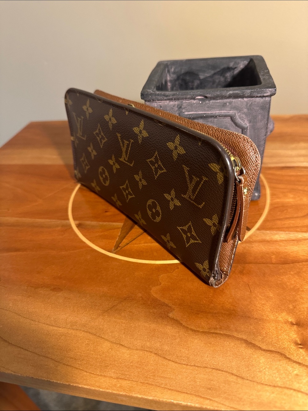 Authentic Louis Vuitton Monogram Canvas Insolite Wallet